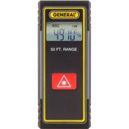 GENERAL TOOLS & INSTRUMENTS CO. General Tools Laser Distance Measure, 50ft. LDM1